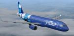FSX/P3D Airbus A321-200 Jetblue 'Mint Leaves' livery package